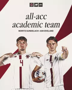 2025 Men's Soccer All-ACC Academic Team