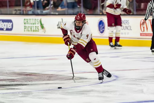 Teddy Stiga against St. Cloud State