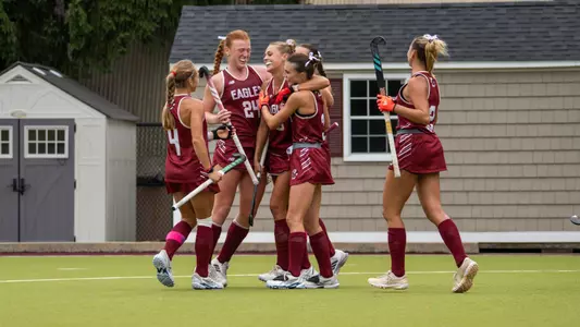 Team Celebrates after Maren Boyle and Maddi Leigh Goals