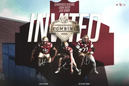 NFL Combine Invite Graphic