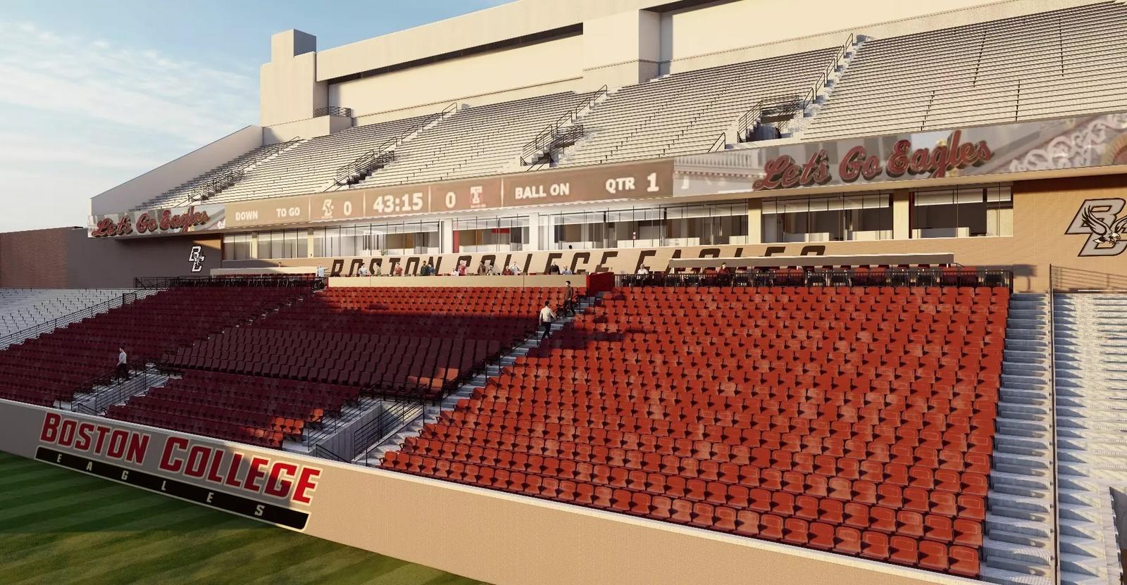 Boston College Announces Alumni Stadium Premium Seating Renovation Boston College Announces Alumni Stadium Premium Seating Renovation