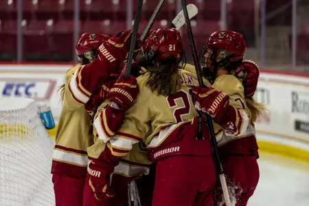 Team Huddle after goal