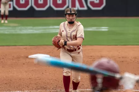 Bailey K pitching at SC