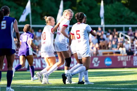 Henschien celebrates.