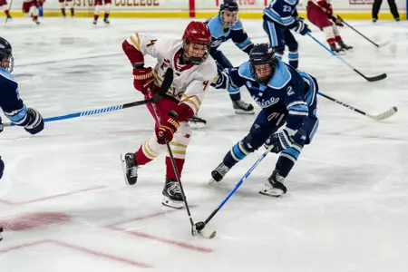 Teddy Stiga against Maine