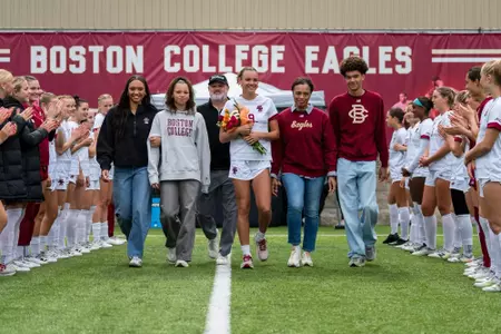 Segalla on Senior Day.