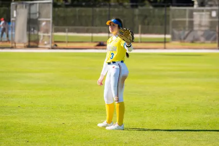 Kiley Buckley on the field