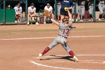 Kelly Colleran on the mound