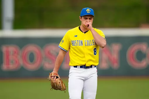A.J. Colarusso pitching against Duke