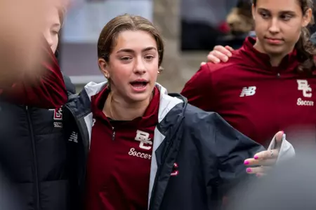 Easterly in the huddle.