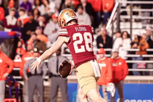 Shamus Florio 2025 Clemson action shot