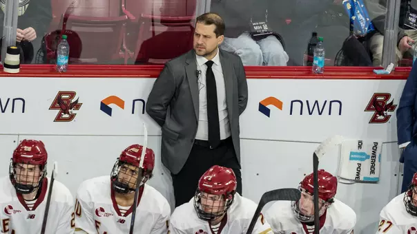 Brent Darnell behind the bench