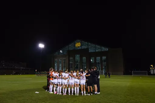 ND recap team huddle