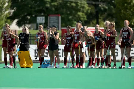 Whole Team Cheering During Ohio State Shootout