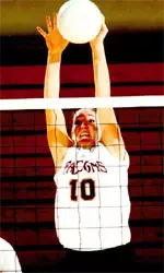 Volleyball Sweeps Marshall Image