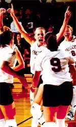 Volleyball Falcons Ranked Among Nation's Leaders Image