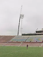 Lights Going Up at Perry Stadium Image