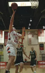 New Mexico Pulls Away from Falcons, 73-43 Image