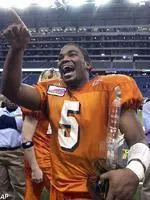 Harris Back In Orange and Brown Image