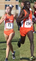 Kipchumba and Roflow Lead Falcons at MAC Championship Meet Image