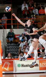 Falcon Volleyball Keeps It Rolling, Win 11th Straight Match Image