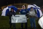 Allstate Good Hands Field Goal Fan Hits Pay Dirt at Falcon Football Game Image