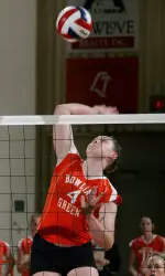 Falcon Volleyball Advances to MAC Semifinals Image