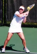 Tennis Falcons Continue Non-Conference Schedule Image