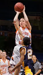 Falcons Bull Past Buffalo, 65-51, to Clinch Tie For East Division Title Image