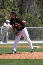 Baseball in Action Wednesday Afternoon Image