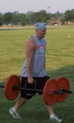 Men's Basketball Strongman Competition Photo Gallery Image