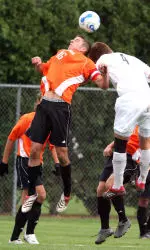 Mackenzie and Van Houten Receive Top Awards at Annual Men's Soccer Banquet Image