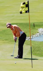 Falcons in 12th After 36 Holes Image