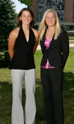 Women's Basketball Announces Tri-Captains for 2007-08 Season Image