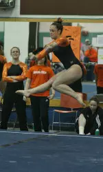 Gymnastics Hosts Kent State Sunday Afternoon Image