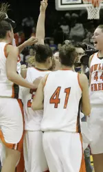 Best of Both Worlds: Classy Falcons Listed on WBCA Academic Top 25 Honor Roll Image