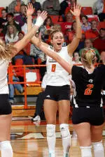 BGSU Volleyball Earns AVCA Award Image