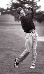 Former Falcon Great Featured in Golf Magazine Image