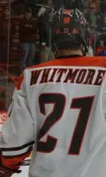 Whitmore's Third Hat-Trick Leads #25 Falcons To, 4-1, Victory Over Broncos Image