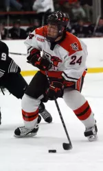 #21 Falcon Hockey Gets Ready For Home-And-Home Showdown With #9 Notre Dame Image