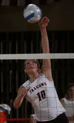 Senior Trio Leads Falcons to End Regular Season With a Win Image