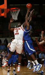 Falcons Surge Past Rockets, 69-58 Image