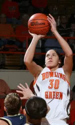Breske, Falcons Roll Past NIU, 85-65 Image