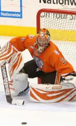 Falcons' Jacob Cepis and Nick Eno Collect All-Rookie Team Honors From The CCHA Image