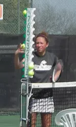 Tennis Falcons Fall at EMU, 4-3 Image