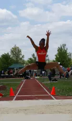 Track and Field Finish Second at Jane Herrmann Invite Image