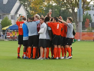 pregame huddle - Sept. 23, 2009