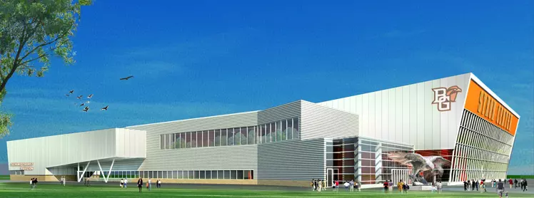 Stroh Center Outside Wooster