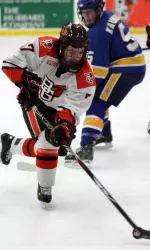 Hockey Team Loses 5-2 Decision To Western Michigan Image