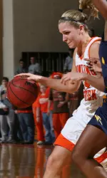 RedHawks Top Falcons, 45-40, to End Numerous BG Winning Streaks Image